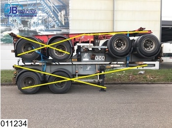 Επικαθήμενο μεταφοράς εμπορευματοκιβωτίων/ Κινητό αμάξωμα ASCA Container 10 UNITS, 20 FT container chassis, Steel suspension: φωτογραφία 1