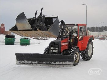 Volvo BM Valmet 705-4 Traktor med lastare plog & skopor  - Τρακτέρ