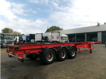 Asca 3-axle container trailer 20-40-45 ft + hydraulics - Επικαθήμενο μεταφοράς εμπορευματοκιβωτίων/ Κινητό αμάξωμα: φωτογραφία 4