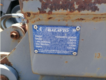 Balavto BG16 - Κάδος τύπου αχιβάδας για Κατασκευή μηχανήματα: φωτογραφία 4