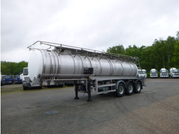 Επικαθήμενο βυτίο για τη μεταφορά χημικών ουσιών Crossland Chemical tank inox 22.5 m3 / 1 comp: φωτογραφία 1