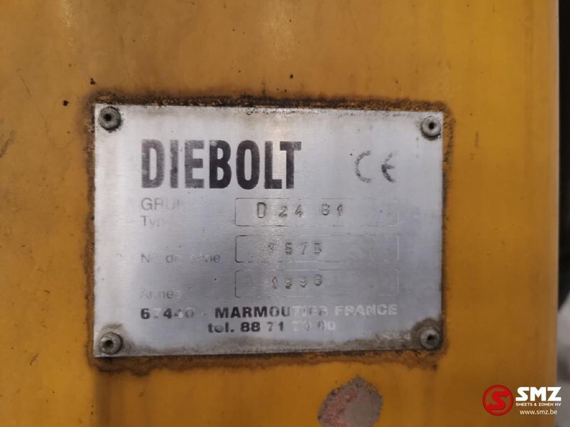 Γερανός παπαγάλος DIEBOLT Occ autolaadkraan Diebolt  loglift D2481: φωτογραφία 7