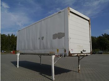 Κλειστά aμάξωμα Krone BDF Wechselkoffer Rolltor Lagerbehälter 7,45 m: φωτογραφία 1