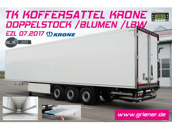 Krone SD 27/DOPPELSTOCK /BLUMEN LBW 2000 kg SLXi 300  - Επικαθήμενο ψυγείο: φωτογραφία 1