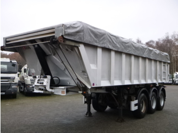 Επικαθήμενο ανατρεπόμενο Lecinena Tipper trailer alu 25 m3 + tarpaulin: φωτογραφία 1
