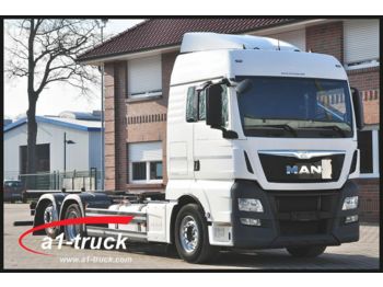 Φορτηγό μεταφοράς εμπορευματοκιβωτίων/ Κινητό αμάξωμα MAN MAN TGX 26.440 LL, EURO 6, ZF-Intarder, 7.15 bis: φωτογραφία 1