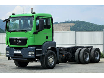 Φορτηγό ανατρεπόμενο MAN TGS 33.320 6x4 Fahrgestell + Hydraulik!: φωτογραφία 1