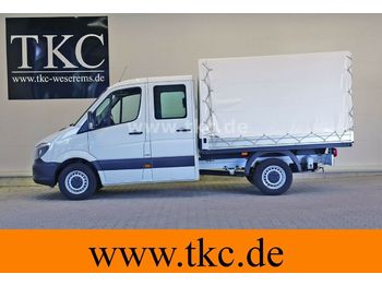 Νέα Μικρό φορτηγό με καρότσα, Διπλοκάμπινο ελαφρύ επαγγελματικό Mercedes-Benz Sprinter 213 313 Doka Pritsche  Klima #79T236: φωτογραφία 1
