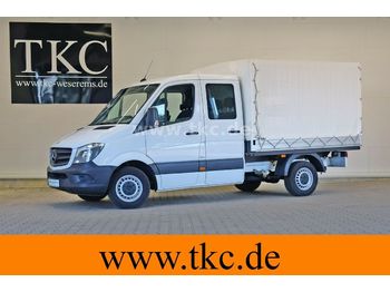 Νέα Μικρό φορτηγό με καρότσα, Διπλοκάμπινο ελαφρύ επαγγελματικό Mercedes-Benz Sprinter 213 313 Doka Pritsche  Klima #79T243: φωτογραφία 1