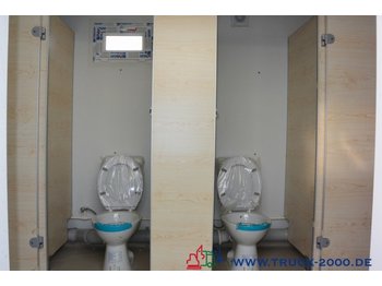 Νέα Εξοπλισμού κατασκευών Neue Sanitärcontainer Toilettencontainer 6 x WC: φωτογραφία 1