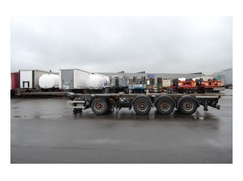 Nooteboom Container chassis - Επικαθήμενο μεταφοράς εμπορευματοκιβωτίων/ Κινητό αμάξωμα