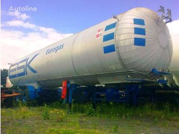 AUREPA LNG, Methane, Gas Tank, 45000 Liter, Natural gas, Air Liquide cr - Επικαθήμενο βυτίο