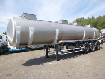 BSLT Chemical tank inox 27.8 m3 / 1 comp - Επικαθήμενο βυτίο