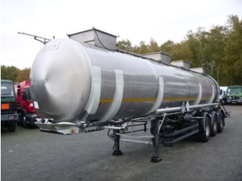 BSLT Chemical tank inox 27.8 m3 / 1 comp + pump - Επικαθήμενο βυτίο