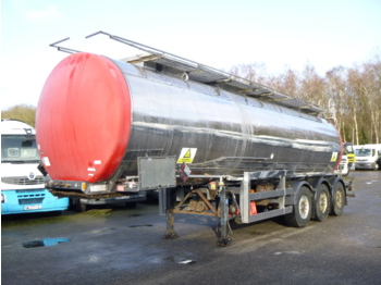 Clayton Chemical tank inox 30.4 m3 / 1 comp + pump - Επικαθήμενο βυτίο