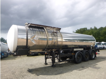 Επικαθήμενο βυτίο για τη μεταφορά ασφάλτου Tankfix Bitumen tank steel 25 m3 / 1 comp + pump: φωτογραφία 1