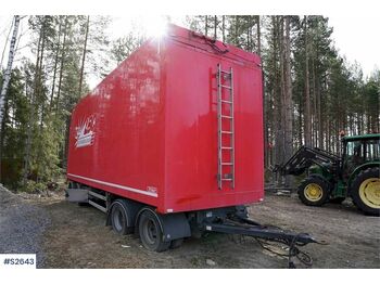 TYLLIS 4PVH Wood Chip Combi trailer with hydraulics - Ρυμούλκα κόφα
