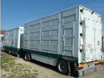 Pezzaioli RBA 22 - 4-Stock  - Ρυμούλκα μεταφορά ζώων