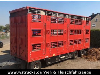 Pezzaioli RBA 32  3 Stock , Hubdach  - Ρυμούλκα μεταφορά ζώων
