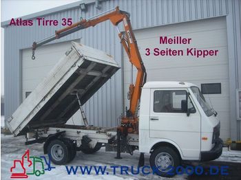 VW LT 55 3 Seiten Kipper+AtlasTirre35 faltbar 2,7t. - Φορτηγό ανατρεπόμενο